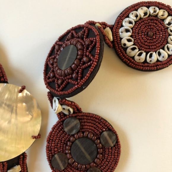 Belt Made of Beads, Shells, suede & Abalone main image 5